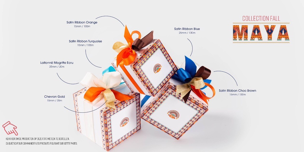 QBox Maya pralines Gruyaert Verpakking